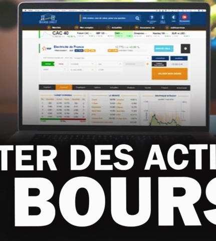 Comment acheter des actions en bourse en ligne ?