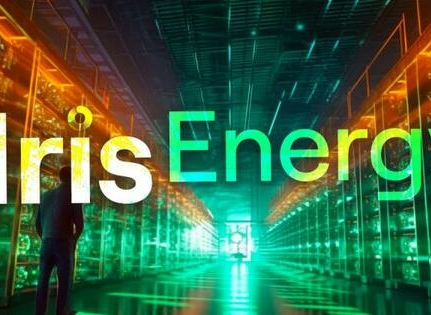 Actions minière Iris Energy en hausse